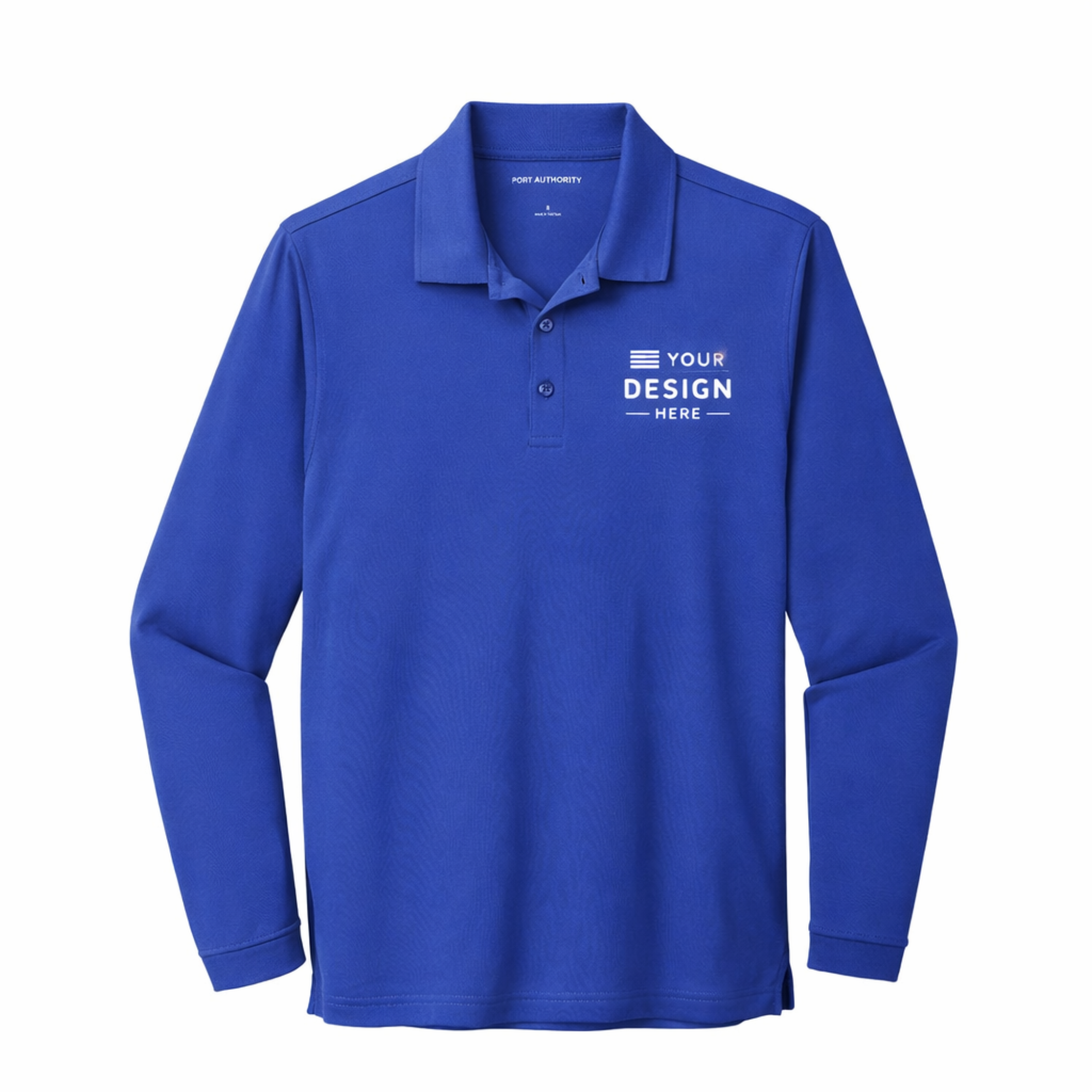 Port Authority Dry Zone UV Micro Mesh Long Sleeve Polo