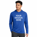 A4 Cooling Long Sleeve Hooded Tee